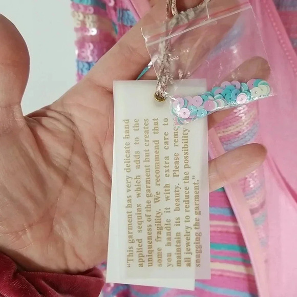 {LoveShackFancy} NWT: Avalyn Maxi Dress in Pitaya Stripe - Size SMALL - Picture 17 of 17